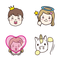 [LINE絵文字] George ＆ Pony's little pal emojiの画像