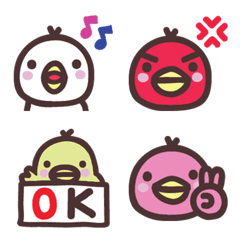 [LINE絵文字] Innocent Birds Emojiの画像