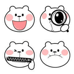 [LINE絵文字] From Bear to Bear Emojiの画像