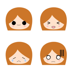 [LINE絵文字] Fiona - Cute Face Stickerの画像