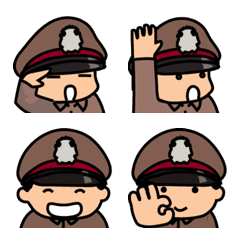 [LINE絵文字] thai officer polishの画像