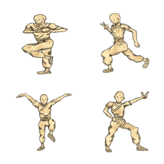 [LINE絵文字] dancing poseの画像