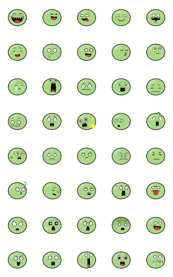 [LINE絵文字]Parampaa Emojiの画像一覧