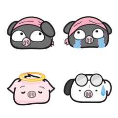 [LINE絵文字] The Three Pigs Story Emojiの画像
