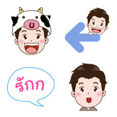 [LINE絵文字] Smart Handsome Man Emojiの画像