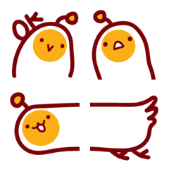 [LINE絵文字] OK Birbie (long)の画像