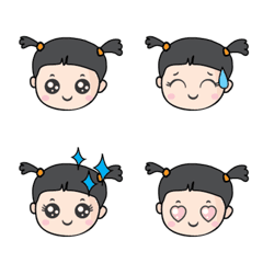 [LINE絵文字] Anna by create for kidsの画像