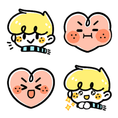 [LINE絵文字] Cloud＆Heart Emoji Part 1の画像