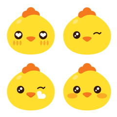 [LINE絵文字] chick cute v1の画像