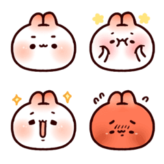 [LINE絵文字] Dessertshop Mochi Rabbitの画像