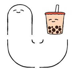 [LINE絵文字] Just a mochi emojiの画像