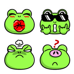 [LINE絵文字] Frog Bo's emojiの画像