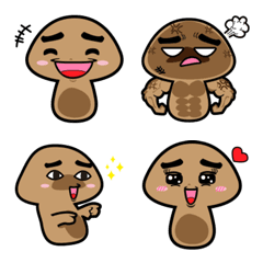 [LINE絵文字] mushroom babyの画像