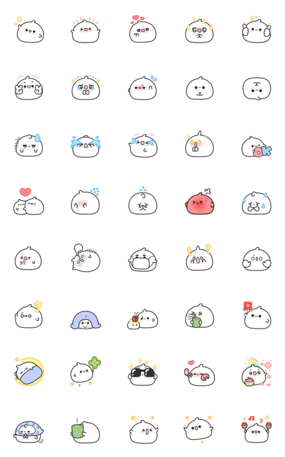 [LINE絵文字]GuojiGuoji's Emojiの画像一覧