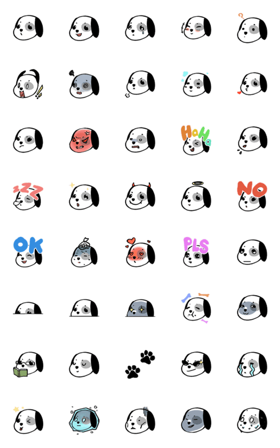 [LINE絵文字]Puppy MuMuの画像一覧