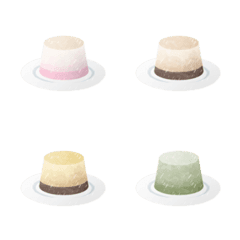 [LINE絵文字] Delicious Pudding : I (Universal)の画像