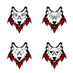 [LINE絵文字] White Wolvesの画像