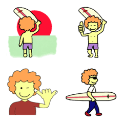 [LINE絵文字] kenziski surfの画像