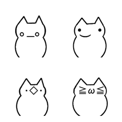 [LINE絵文字] Mouth catの画像