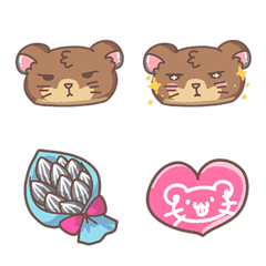 [LINE絵文字] Hamster Xiao-Cang Emojiの画像