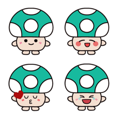 [LINE絵文字] Littlemint Mushroomの画像