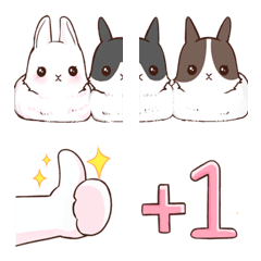 [LINE絵文字] Gugu Rabbitの画像