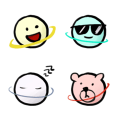 [LINE絵文字] Emoji Planetsの画像