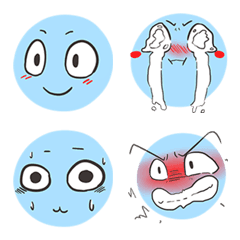 [LINE絵文字] Round Emojiの画像