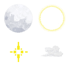 [LINE絵文字] Pixel Spaceの画像