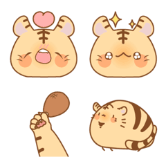 [LINE絵文字] Little Tiger - (emoji)の画像