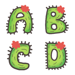 [LINE絵文字] Cactus Emojiの画像