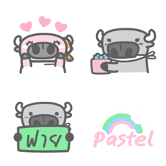 [LINE絵文字] Tidlom Pastel Emojiの画像