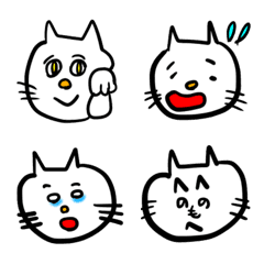 [LINE絵文字] にゃごきちねこちゃんの絵文字の画像