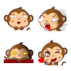 [LINE絵文字] Handsome male monkeyの画像