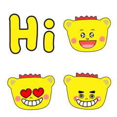 [LINE絵文字] Chyou bear-emoji 01の画像