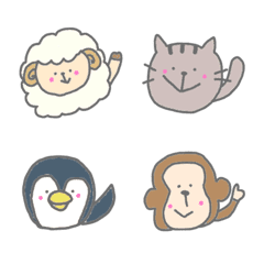 [LINE絵文字] PikachiEmoji animalの画像