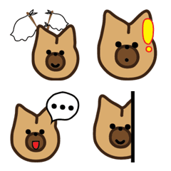 [LINE絵文字] sticker emoji MR.FOXXY Ver.1の画像