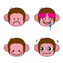 [LINE絵文字] monkey grotesqueの画像