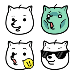 [LINE絵文字] Carrot ＆ Dog - Dog ( Emoticon )の画像