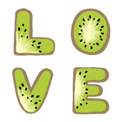 [LINE絵文字] Kiwi Emojiの画像