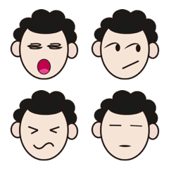 [LINE絵文字] boyfaceの画像