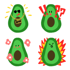 [LINE絵文字] Avocado babeの画像