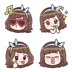 [LINE絵文字] Noo Bunny So Cute！ Emojiの画像