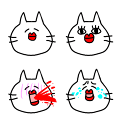 [LINE絵文字] ただのねこ2の画像