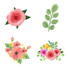 [LINE絵文字] ColorFul flowerの画像