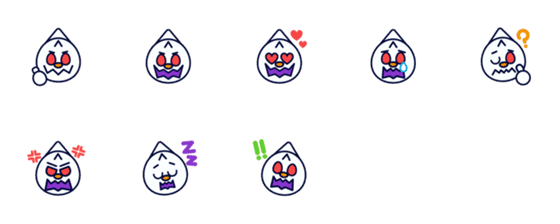 [LINE絵文字]Avill Emojiの画像一覧