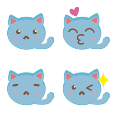 [LINE絵文字] bule little kittyの画像