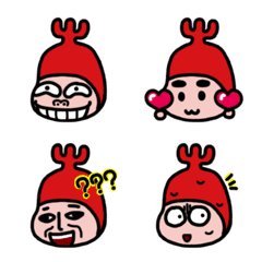 [LINE絵文字] Nude ＆ Melon daily emojiの画像