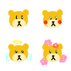 [LINE絵文字] Teddy countenanceの画像