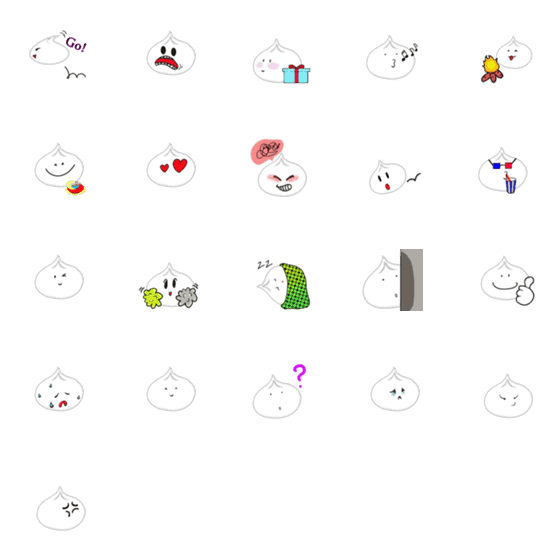 [LINE絵文字]Dumplingの画像一覧